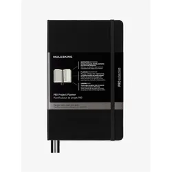 Moleskine, Heft + Block, Pro Projekt-Planer (A5, Liniert, Harter Einband)