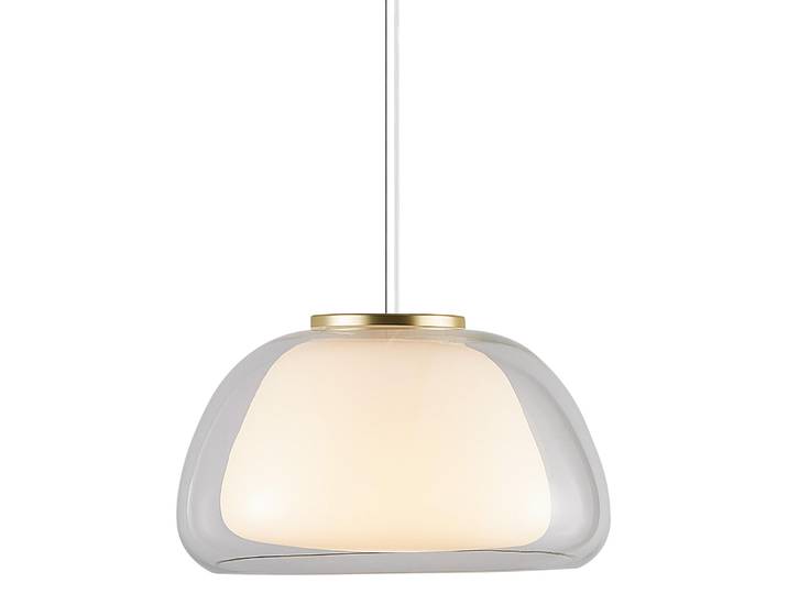 Nordlux Jelly Ø 39 cm transparent 1-flammig kugelförmig