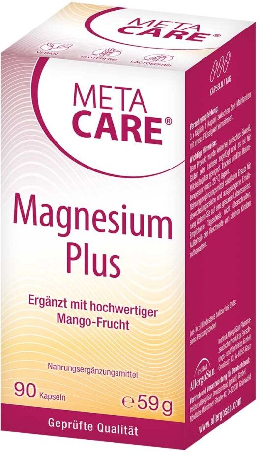 Meta Care Magnesium Plus Kapseln 90stk