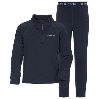 Didriksons - Kid's Jadis Set 5 - Skiunterwäsche Gr 90 blau