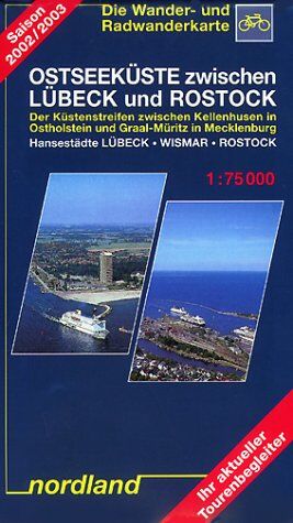 Peter Kast - Nordland Karten, Ostseeküste zwischen Lübeck und Rostock - Preis vom 15.10.2026 23:06:25 h