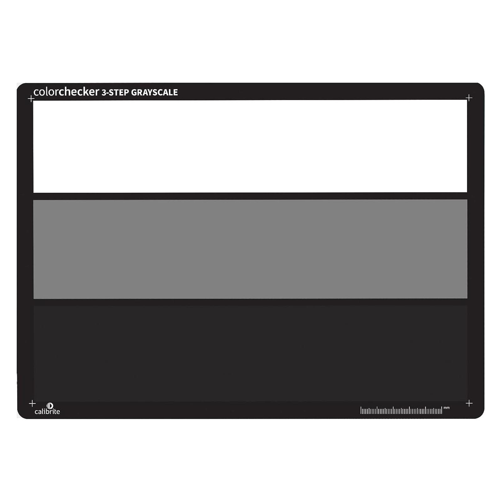 Xrite ColorChecker 3-Step Grayscale (CCGS)
