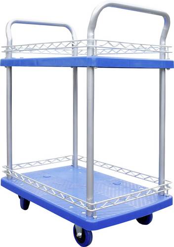 VISO SERVANTE300 Servierwagen Kunststoff Traglast (max.): 150kg Blau, Silber