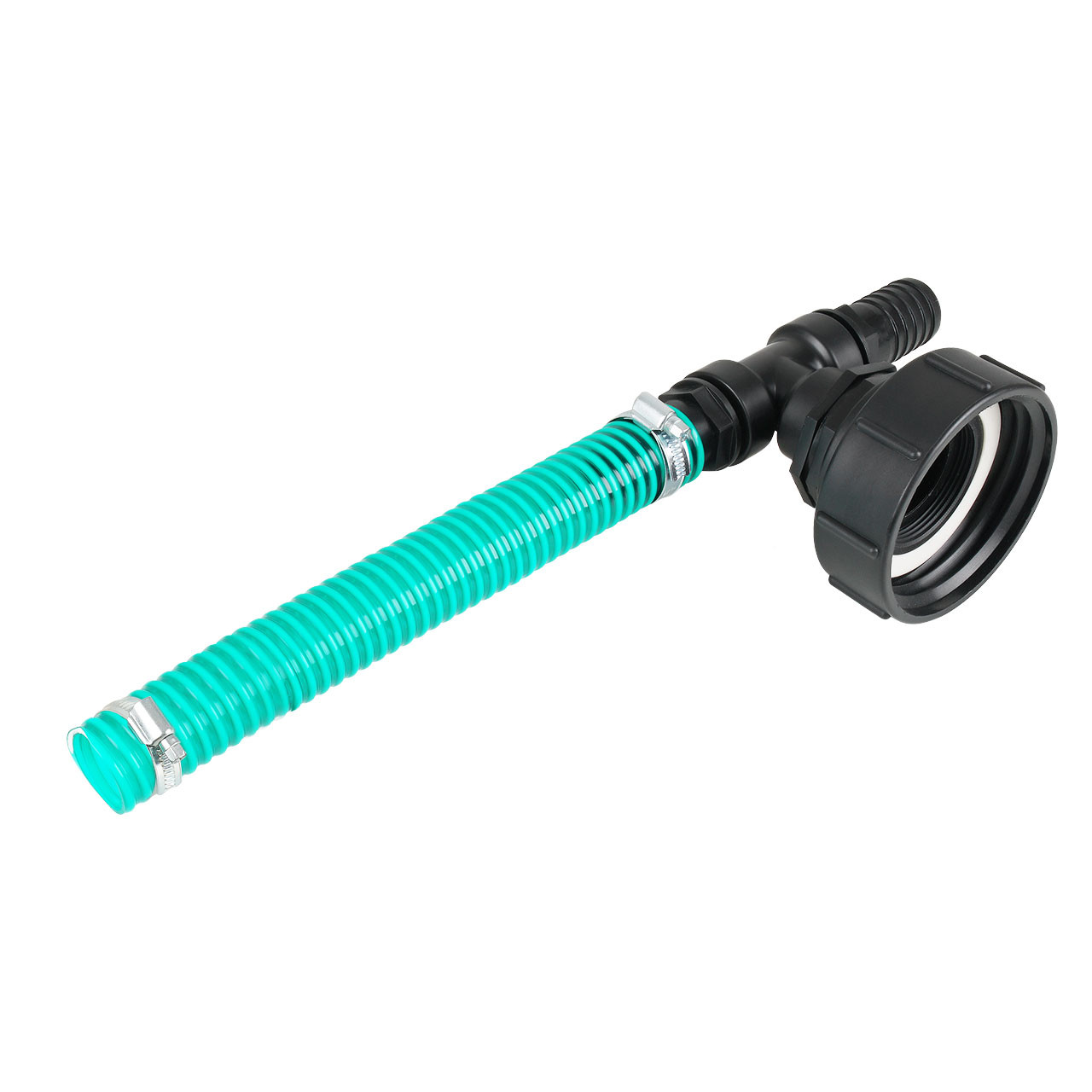 REKUBIK IBC Adapter S100x8 - 1 IBC Erweiterung Tankverbindung Schlauch 32mm (1 1/4")