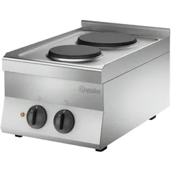Bartscher Elektroherd 650, B400, 2PL, TGOK