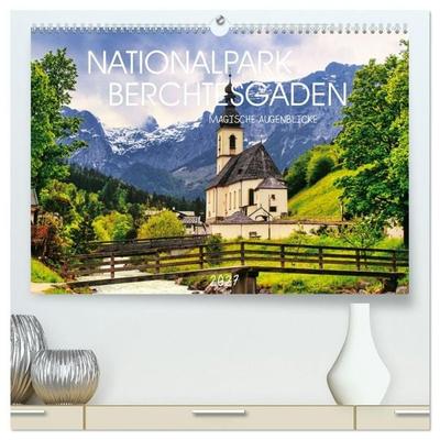 Nationalpark Berchtesgaden- Magische Augenblicke (hochwertiger Premium Wandkalender 2027 DIN A2 quer), Kunstdruck in Hochglanz