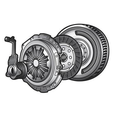 VALEO Kupplungssatz FULLPACK DMF (CSC) 837325 für NISSAN RENAULT