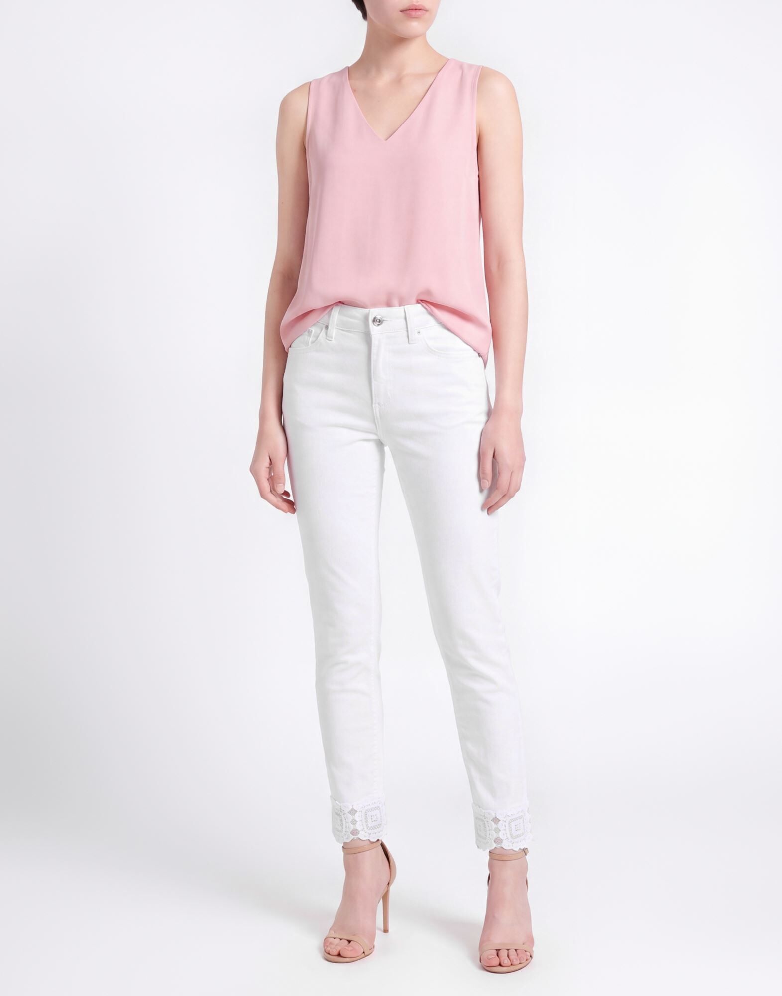 Liu •jo Pantalones vaqueros Mujer Blanco 24,26 Mujer