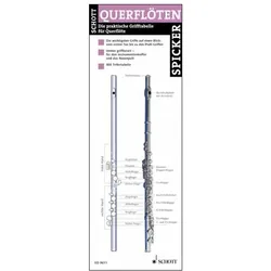 Schott Querflöten-Spicker - Grifftabelle