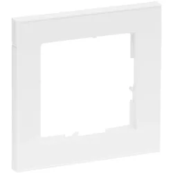 Legrand 765181 SEANO+ 1-fach Rahmen in der Farbausführung Ultraweiß