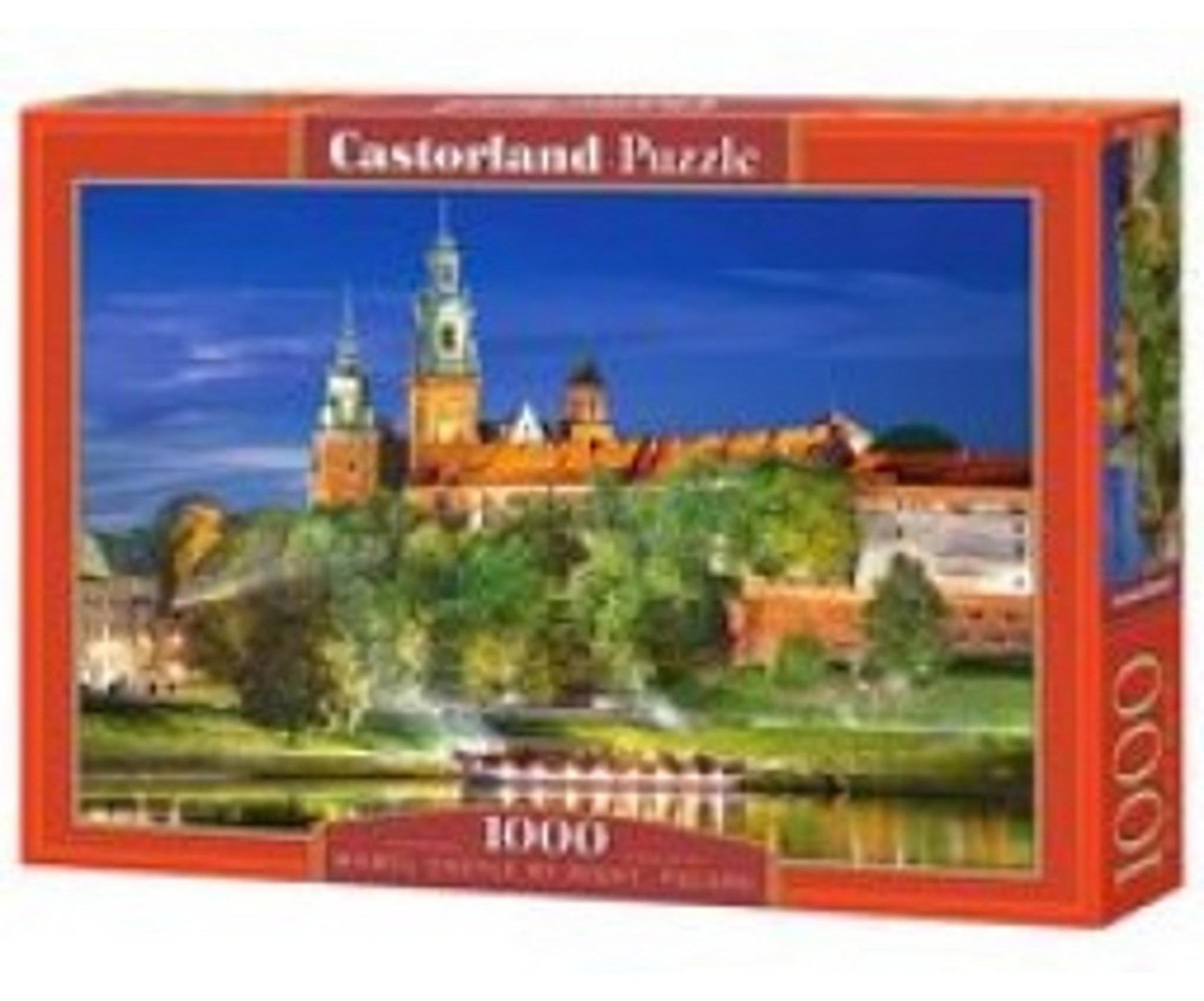 Castorland Puzzel Wawel Kasteel bij nacht 1000 stukjes