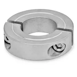 Geteilte Stellringe, Stahl / Aluminium (707.2-65-B40-AL)