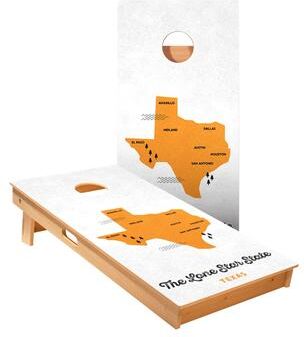 Skip's Garage Lone Star State Cornhole Boards
