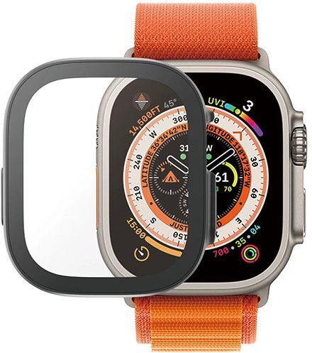 Capa Protetor de Ecrã PanzerGlass para Apple Watch Ultra - 49mm - Preto