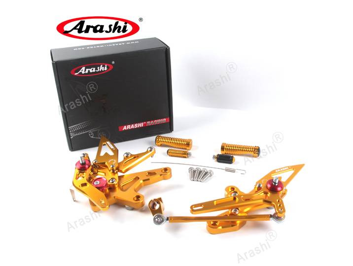 Arashi-Repose-pieds arrière réglable à pédale CNC, repose-pieds, KAWASAKI NINAlbany 400, 2018, 2019, 2020, 2021, 2022, Nsilk a400, Z400