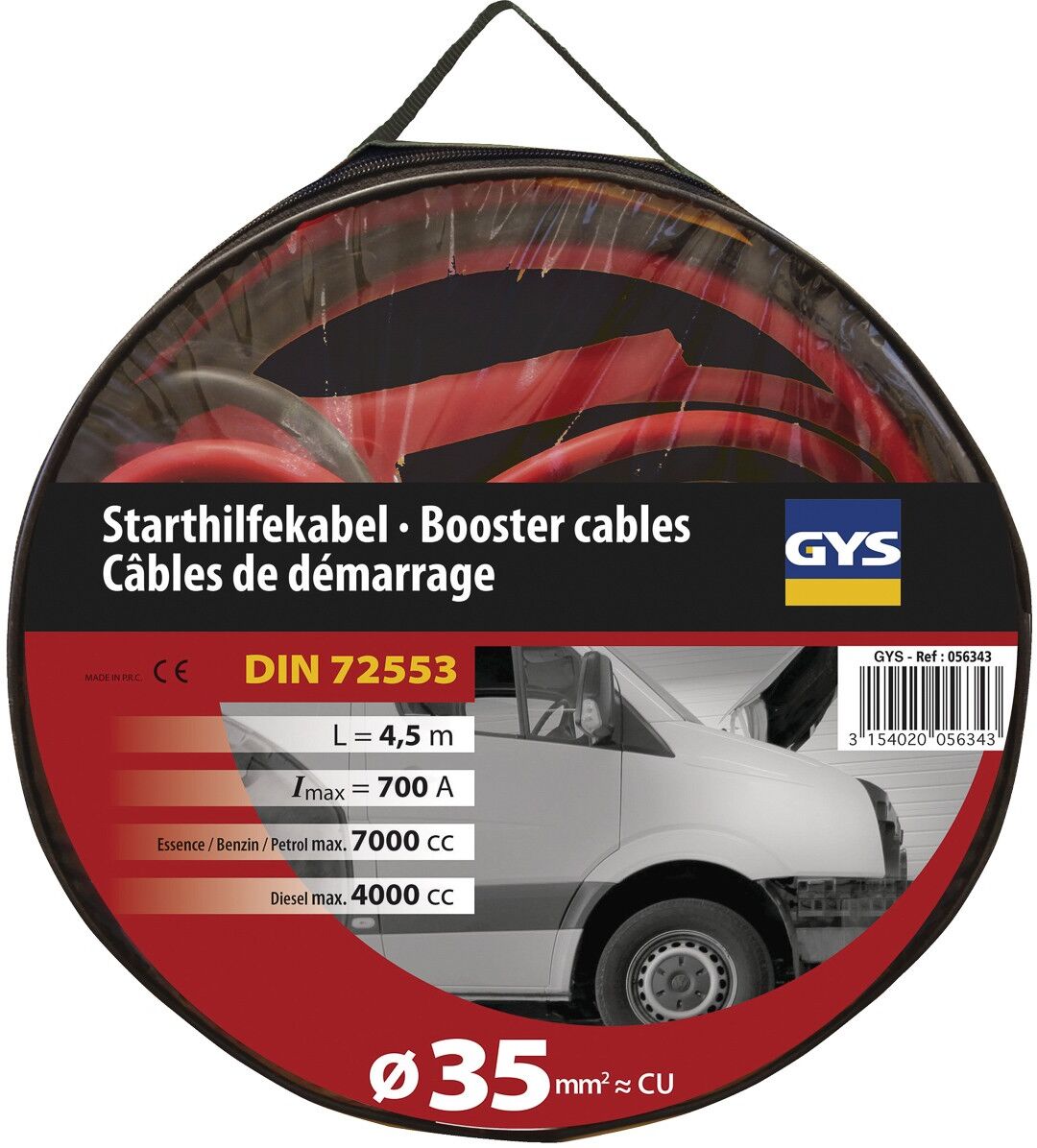 GYS 056343 Startkabels