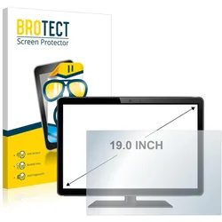 Brotect Schutzfolie Displayschutz Klar (19", 16:10), Monitor Schutzfolie