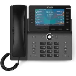 Snom M58 Handset EU compatible only with M500 basestation, Telefon, Schwarz