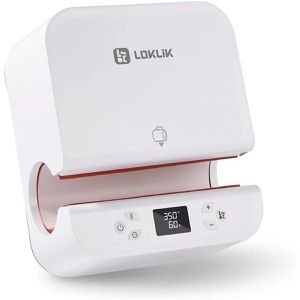 LOKLiK Transferpresse Auto Tumbler Heat Press, Hitzepresse für Tassen und Becher