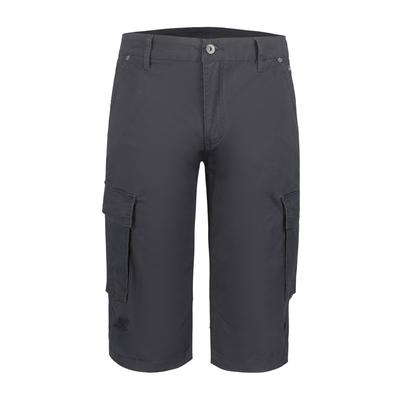 Outdoorhose LUHTA "Luhta Capri hosen Bertby", Herren, Gr. 52, EURO-Größen, grau (anthrazit), Stoff, 97% Baumwolle, 3% Elasthan, Hosen Outdoorhose