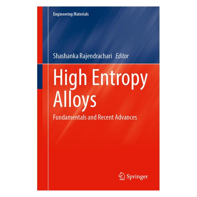 Springer High Entropy Alloys (Englisch, Hardcover, Shashanka Rajendrachari) (70015144)