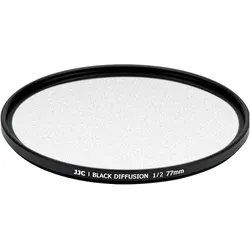 JJC F BD67 2 67mm Black Diffusion Filter (67 mm, Diffusionsfilter), Objektivfilter, Schwarz