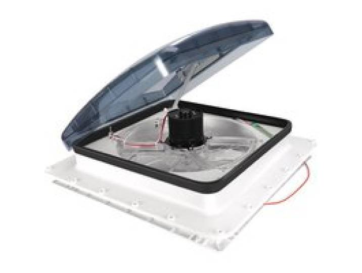 Ventilateur de Toit Ventilateur Ventilation de VR avec capteur de Pluie 3 Vitesses Réglables