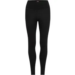 ICEBREAKER Icebreaker Damen Kleid W Mer 260 Tech High Rise Leggings, Größe S in Schwarz 01113