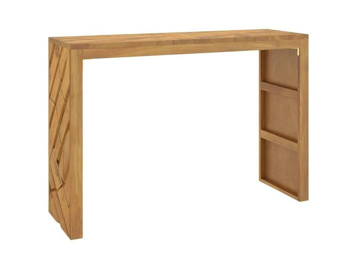 vidaXL Beistelltisch Konsolentisch 110x35x75 cm Massivholz