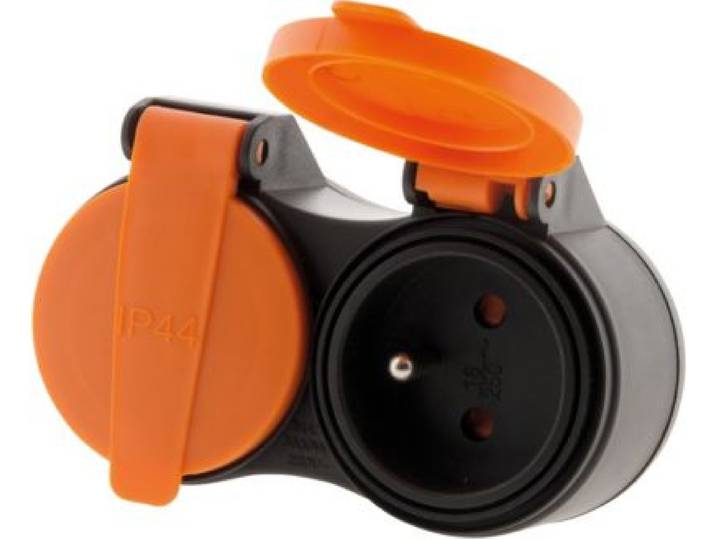 Zenitech - Enrouleur Biplite 16a Avec Clapets De Protec Ip44