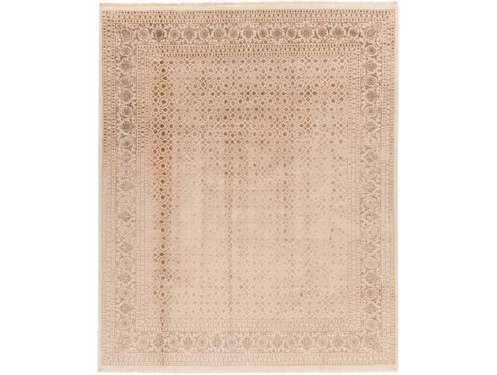 Indo Täbriz Teppich 251x299 Handgeknüpft Orientteppich