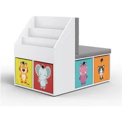 Vicco, Kinderregal, Onix (97.10 x 67 x 78.40 cm)