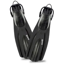 Mares Geräteflosse Superchannel - OH - mit Bungee - Schwarz - Gr: XL