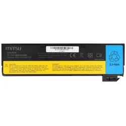Mitsu BATTERY BC/LE-T440 (LENOVO 4400 MAH 48 WH) - Batterie (6 Zellen, 4400 mAh), Notebook Akku, Schwarz