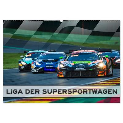 Liga der Supersportwagen (Wandkalender 2026 DIN A2 quer), CALVENDO Monatskalender
