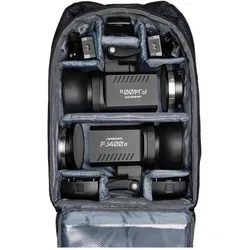 Westcott Blitzgerät FJ400 II Strobe 2-Light Rucksack-Set (Universal), Blitzgerät