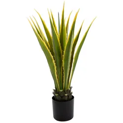 Kunstpflanze Agave 100 cm Kunststoff Grün L (Large)