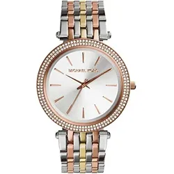 Michael Kors Damen Analog Quarz Uhr mit Edelstahl Armband MK3203