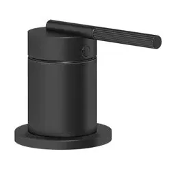 Gessi Ingranaggio Einhebelmischer für separaten Waschtisch-Auslauf, Stand-Montage, 63600299, Farbe: Schwarz XL