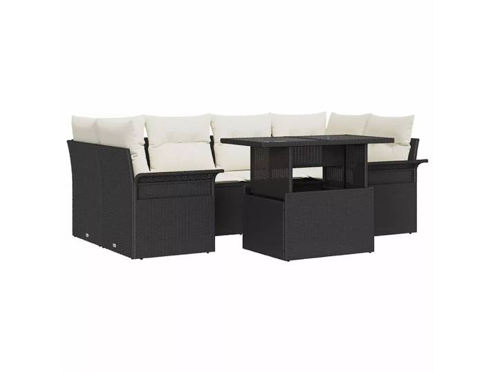 VidaXL - Modulare sofagarnitur poly-rattan, One Size, Multicolor