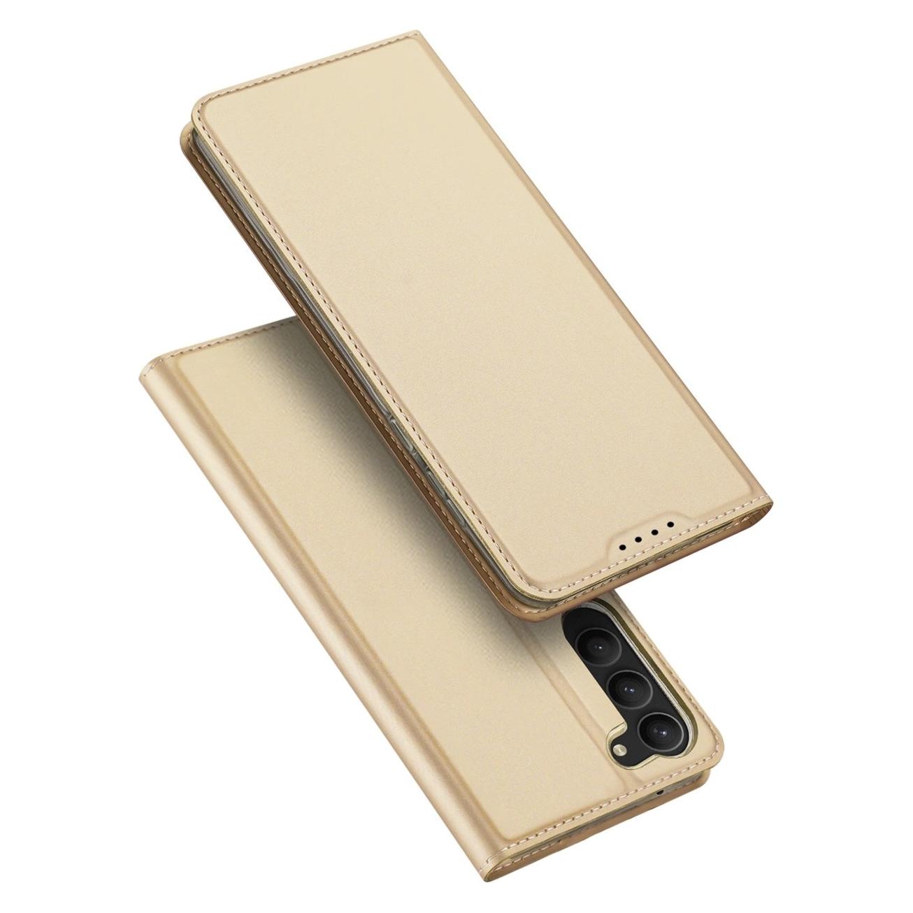 Dux Ducis Galaxy S23+ - Flip Folio Case gold (Samsung Galaxy S23+) (660118497C)