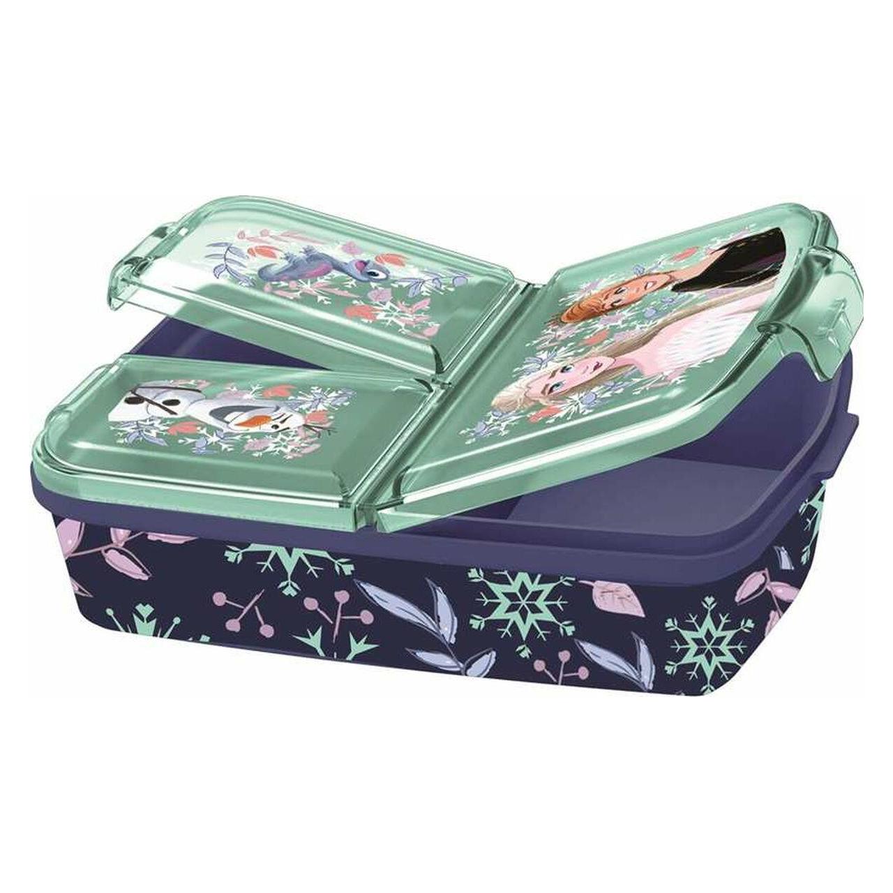 Stor Frozen "Snowy Tale" - Lunchbox mit Fächern (81020)