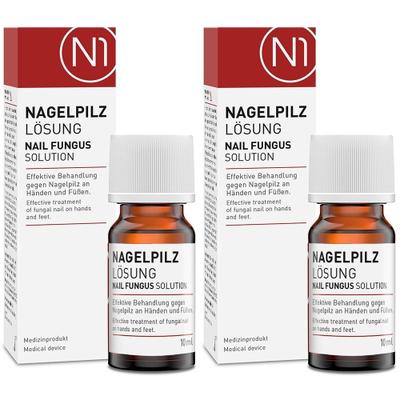 N1 Nagelpilz Lösung 2x 2x10 ml