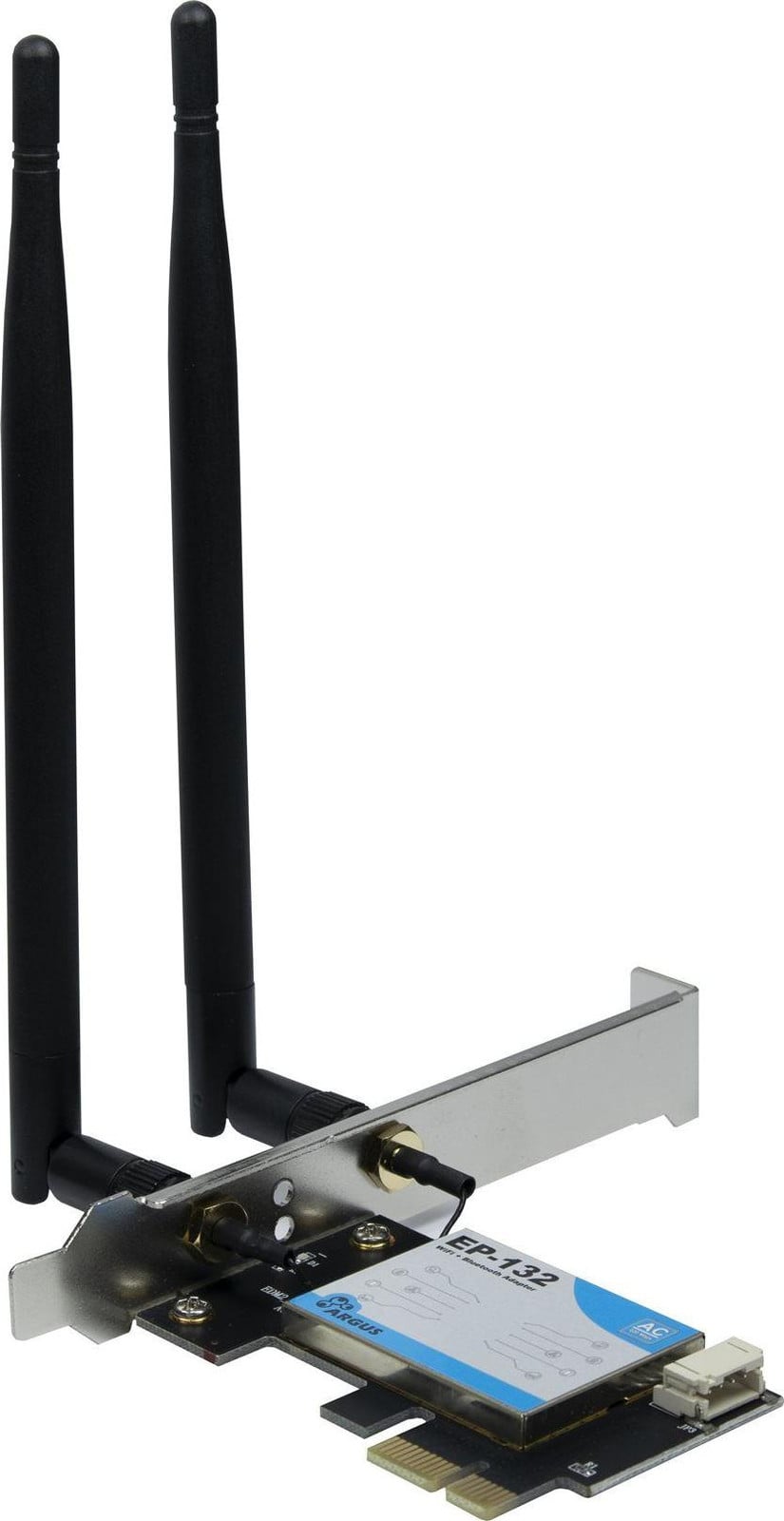 Inter-Tech Wi-Fi 5 PCIe Adapter EP-132 met Bluetooth 4.2 en antenne
