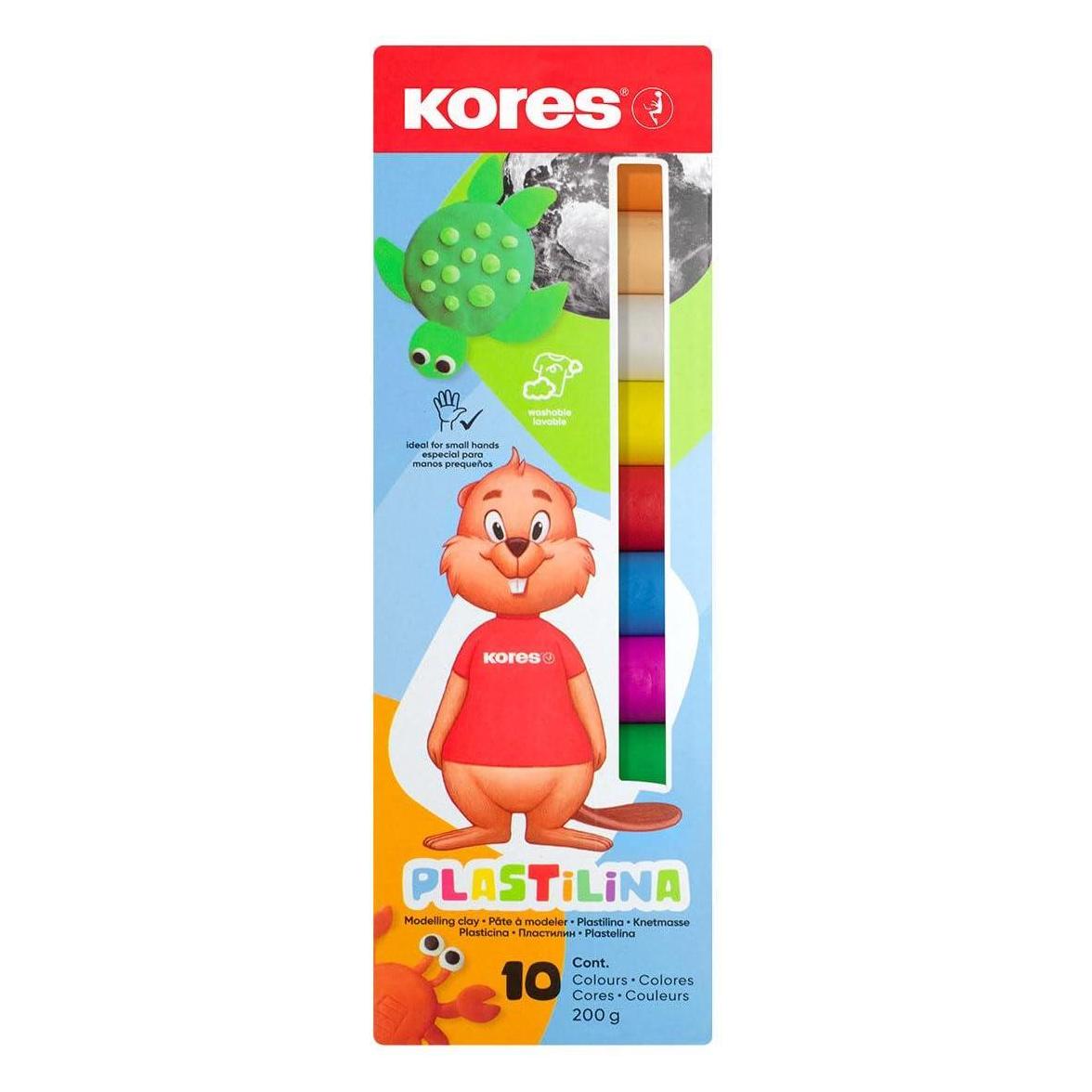 Kores Knetmasse Plastilina (KM34010)