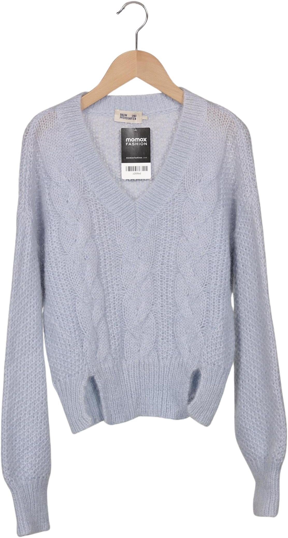 Baum UND Pferdgarten Damen Pullover, Hellblau, Gr. XS, Mohair / Wolle / Synthetik - Second Hand