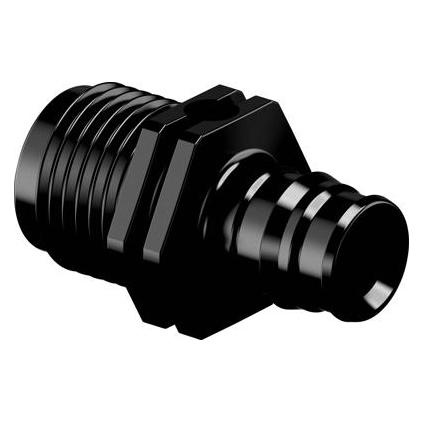 Uponor Q&E overgangsnippel - PPSU 16-g1/2mt, husk ringe, 1 x vvs nr. 045338216 (1008661)