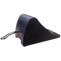 Viso, Sicherheitskennzeichnung, WHEELSTOP Unterlegkeil Gummi (