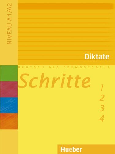 Ulrike Haas - Schritte 1. Deutsch als Fremdsprache: Schritte 1-4: Deutsch als Fremdsprache / Diktate - Preis vom 09.10.2026 07:28:09 h