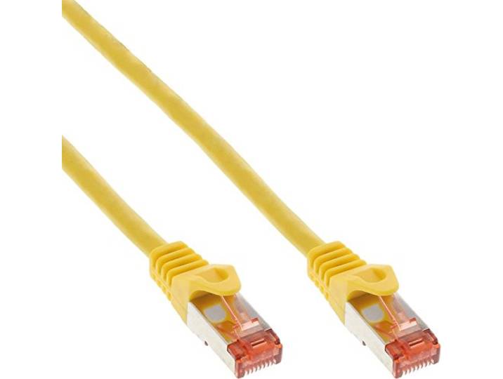 InLine 76412Y patchkabel (S/FTP (Pimf), categorie 6, 1, 5m) geel